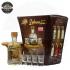 Водка Debowa Polska 700ml 40% дървена маса с 4 чаши